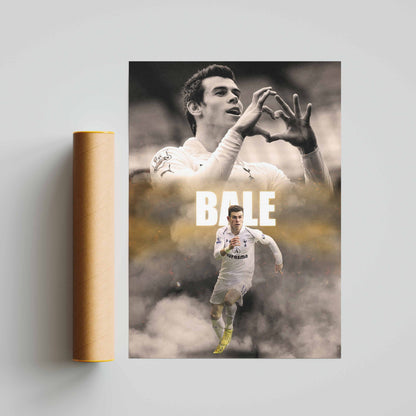 Gareth Bale Tottenham Hotspur Football Poster - FootballCorner