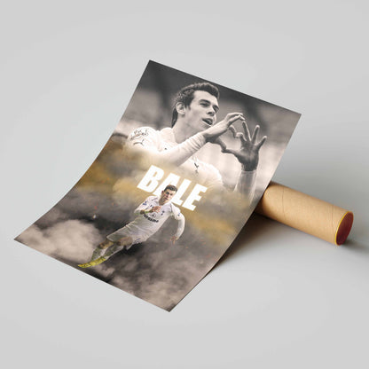 Gareth Bale Tottenham Hotspur Football Poster - FootballCorner