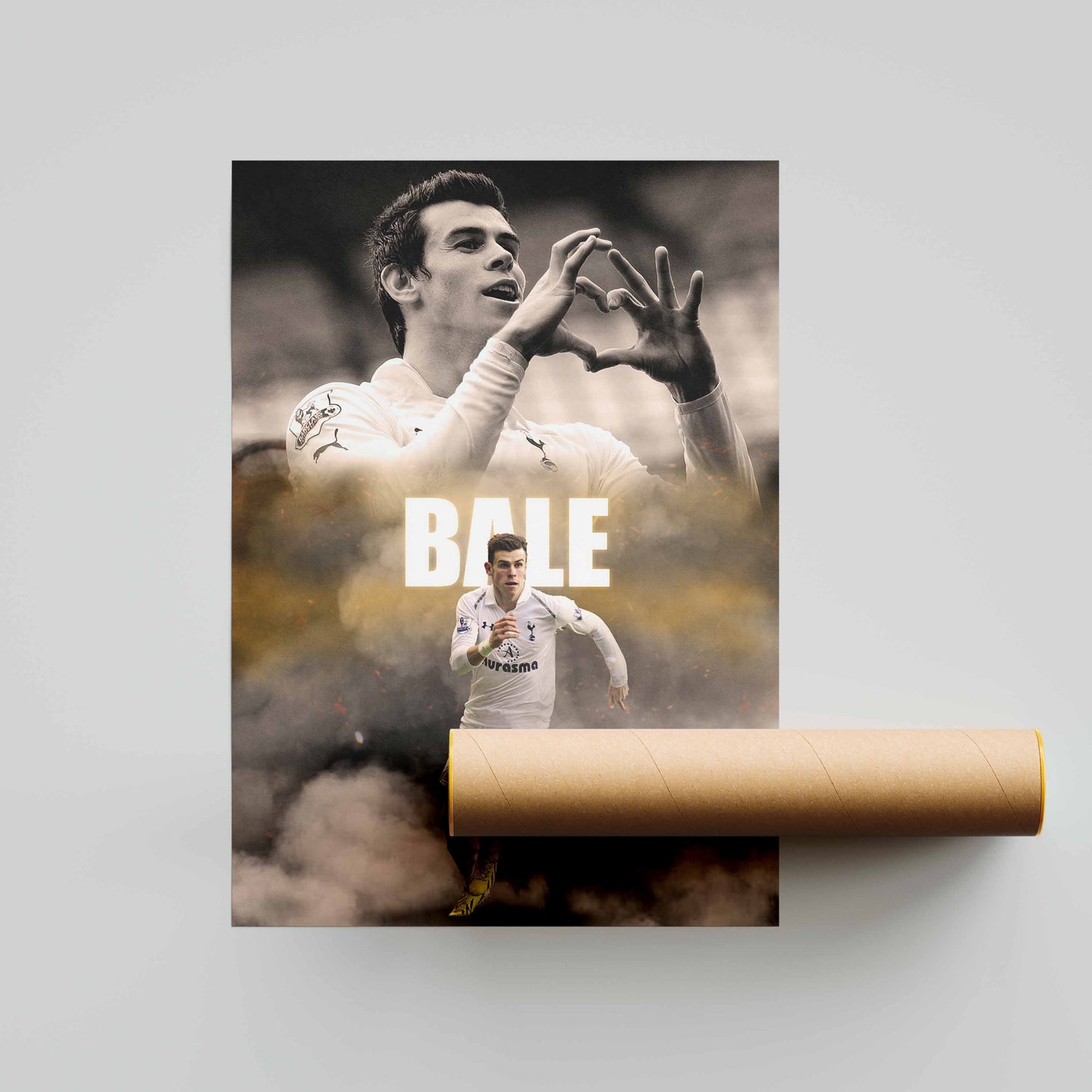 Gareth Bale Tottenham Hotspur Football Poster - FootballCorner