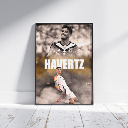 Kai Havertz German Football Poster
