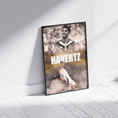 Kai Havertz German Football Poster