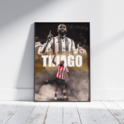 Igor Thiago Brentford F.C. Football Poster
