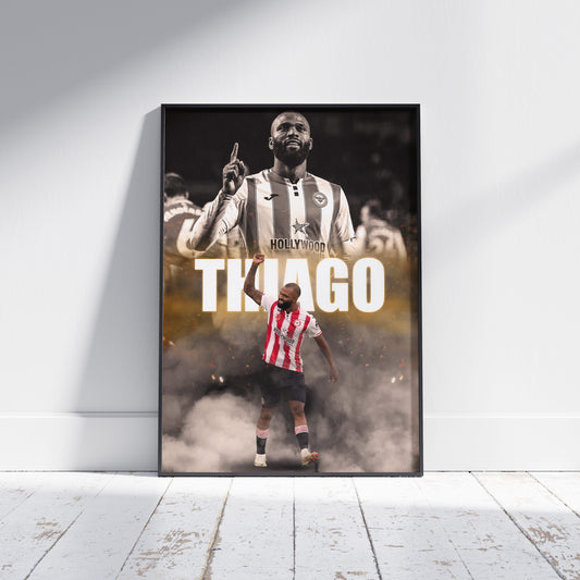 Igor Thiago Brentford F.C. Football Poster