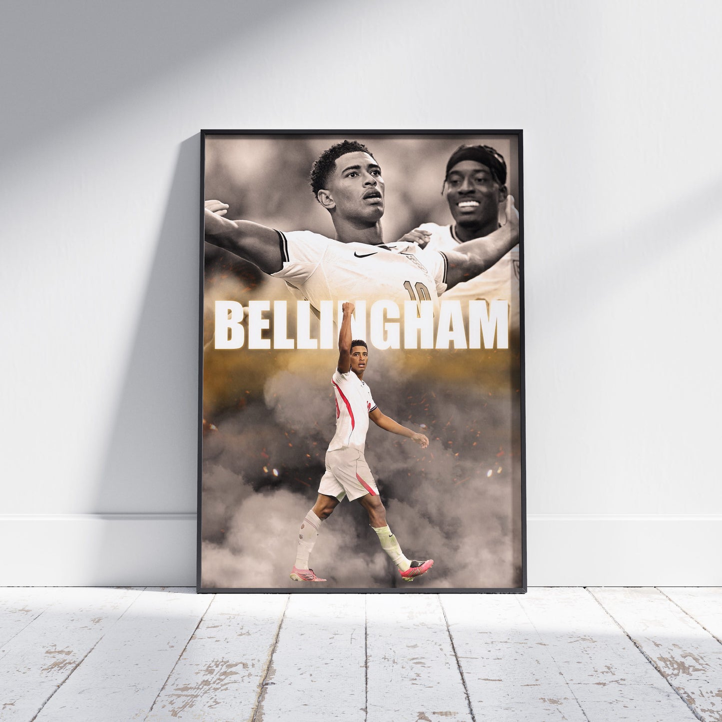 Jude Bellingham England Football Poster