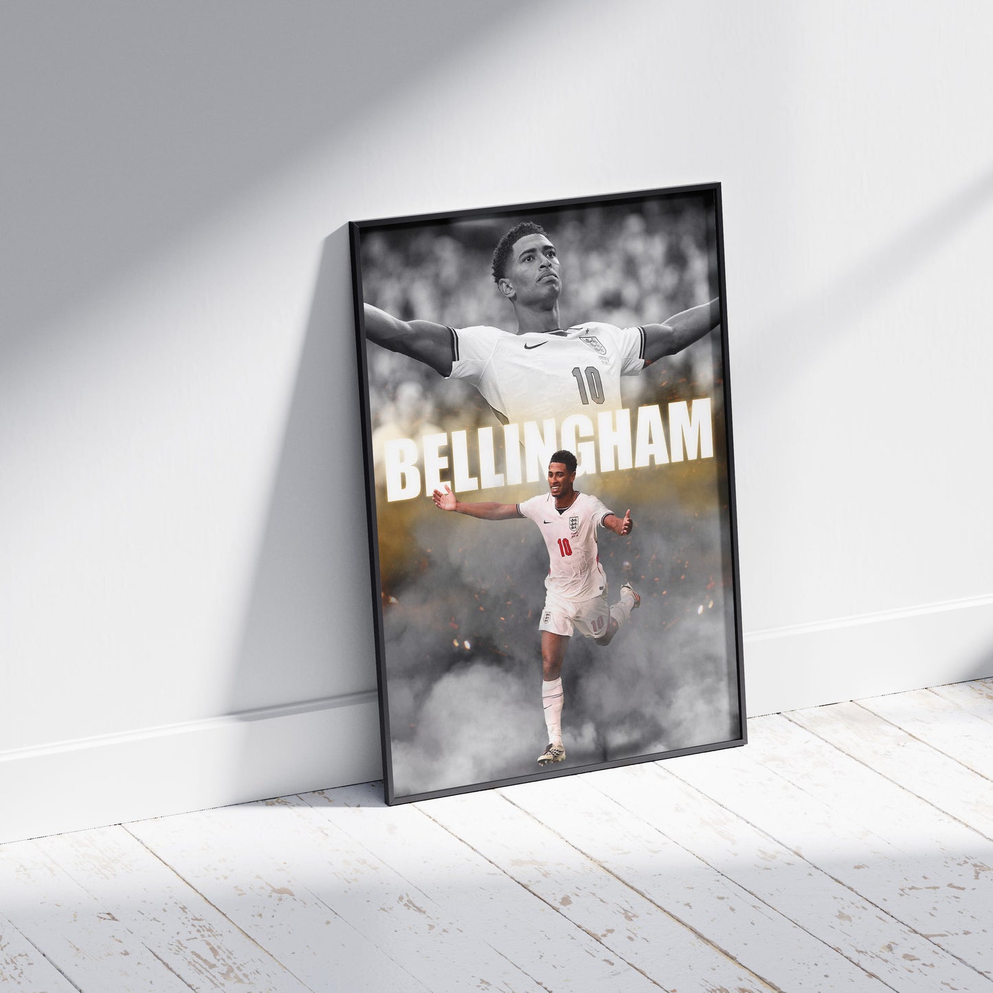 Jude Bellingham England World Cup Football Poster