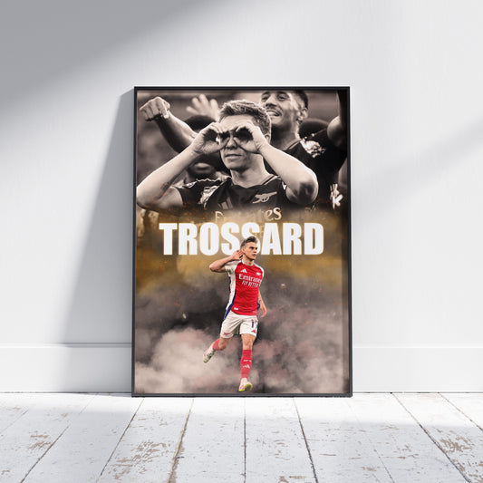 Leandro Trossard Arsenal Football Poster