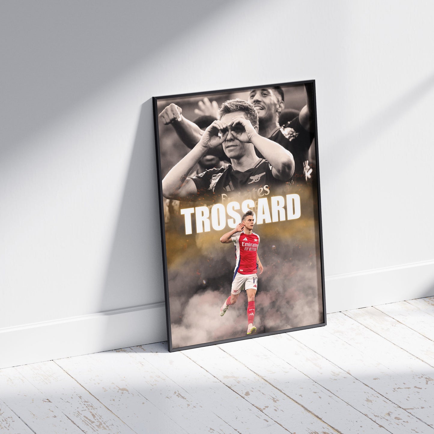 Leandro Trossard Arsenal Football Poster