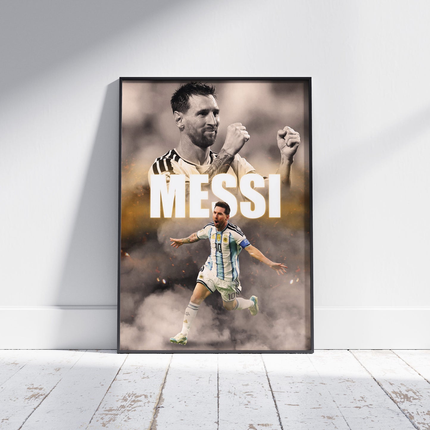 Lionel Messi 2026 World Cup Football Poster