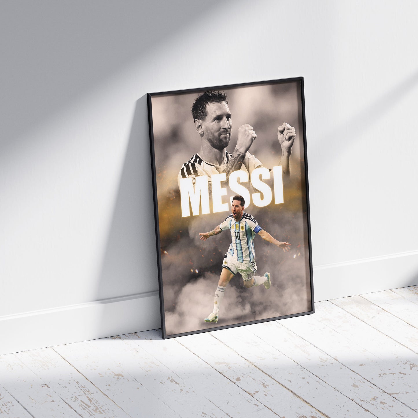 Lionel Messi 2026 World Cup Football Poster