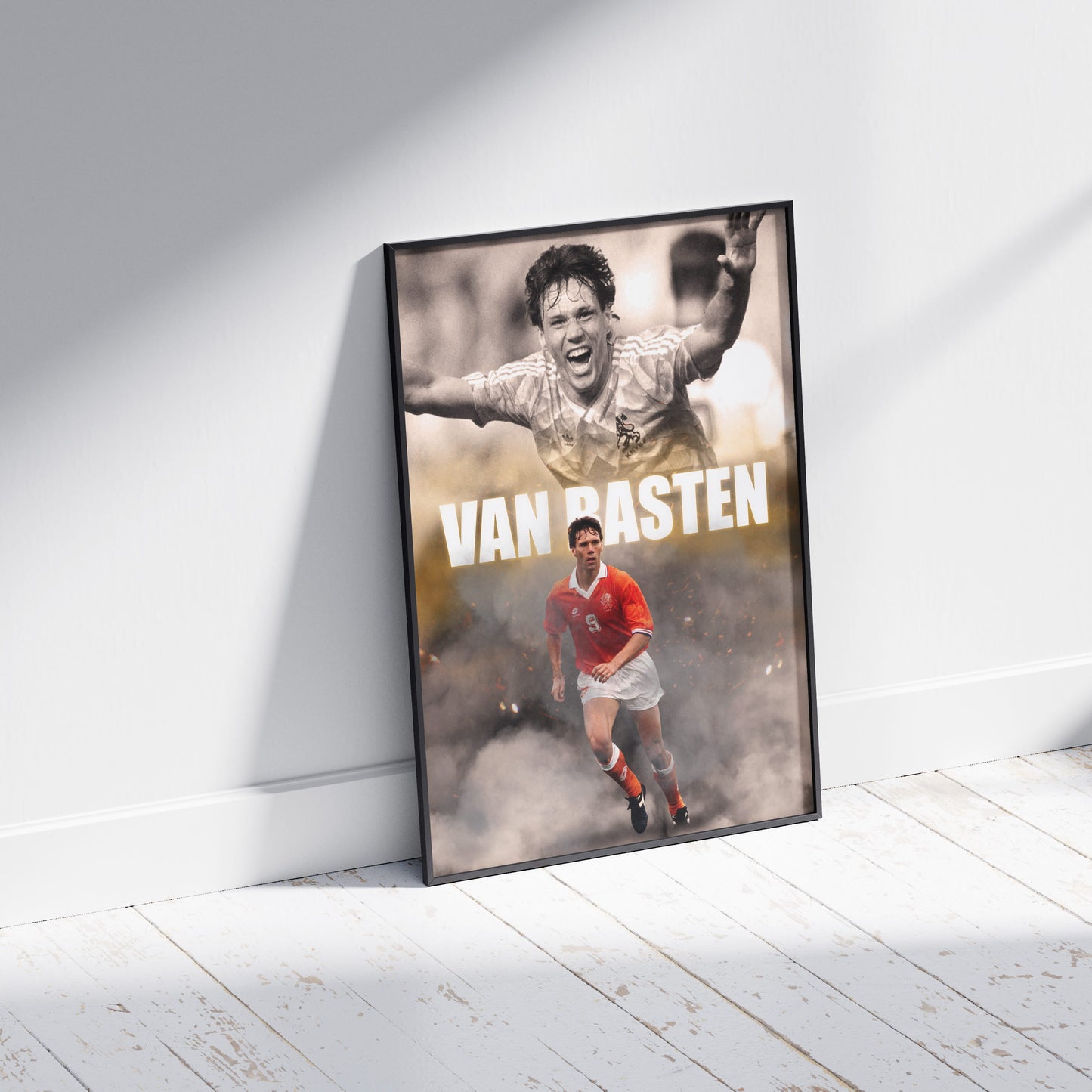 Marco Van Basten Netherlands Football Poster