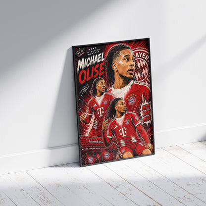 Michael Olise Bayern Munich FC Poster