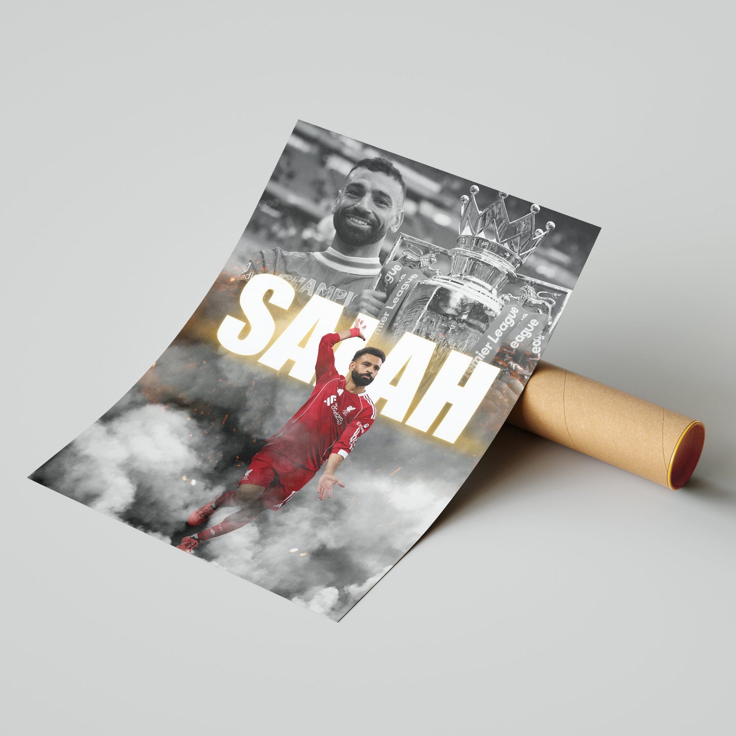 Mo Salah Liverpool Football Poster