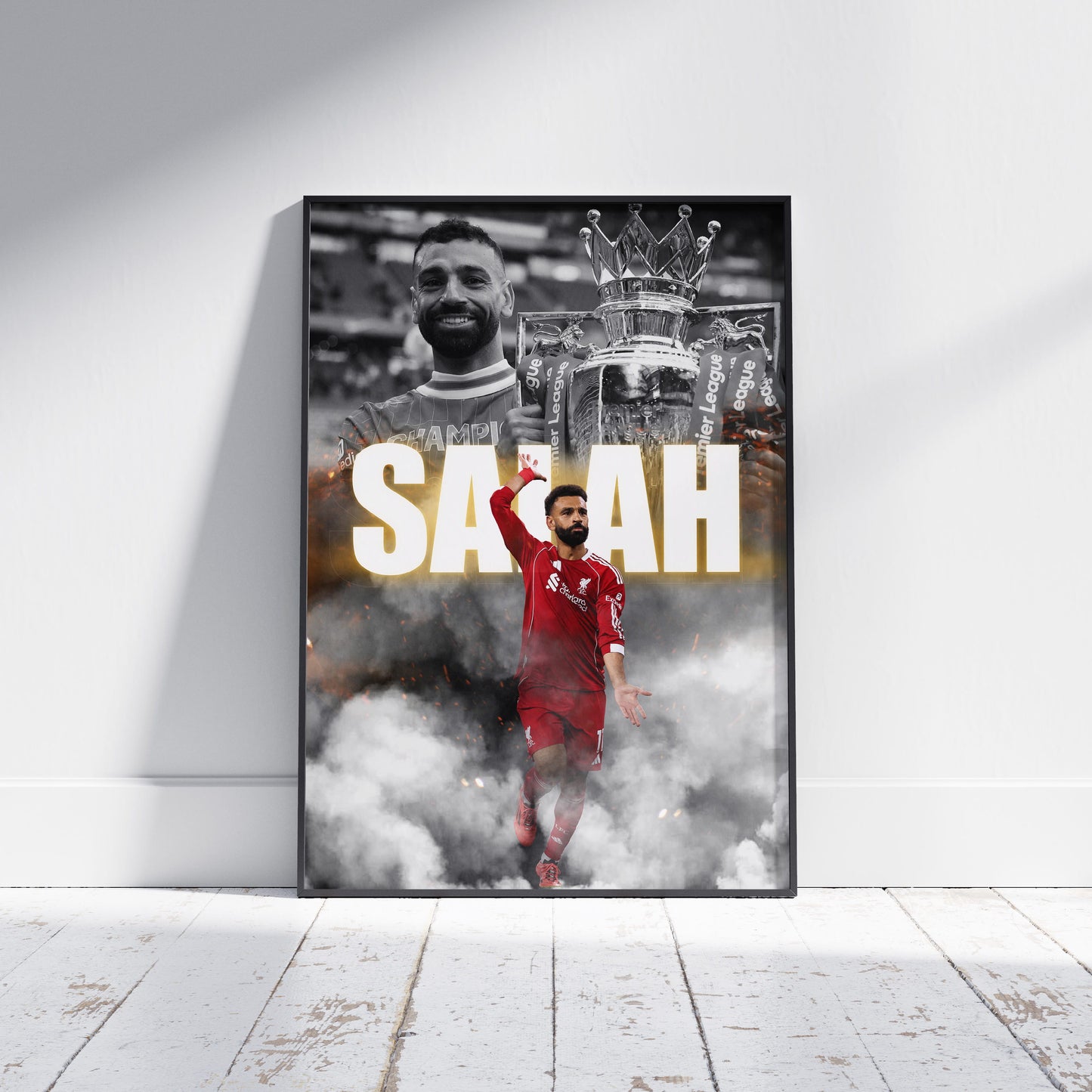 Mo Salah Liverpool Football Poster