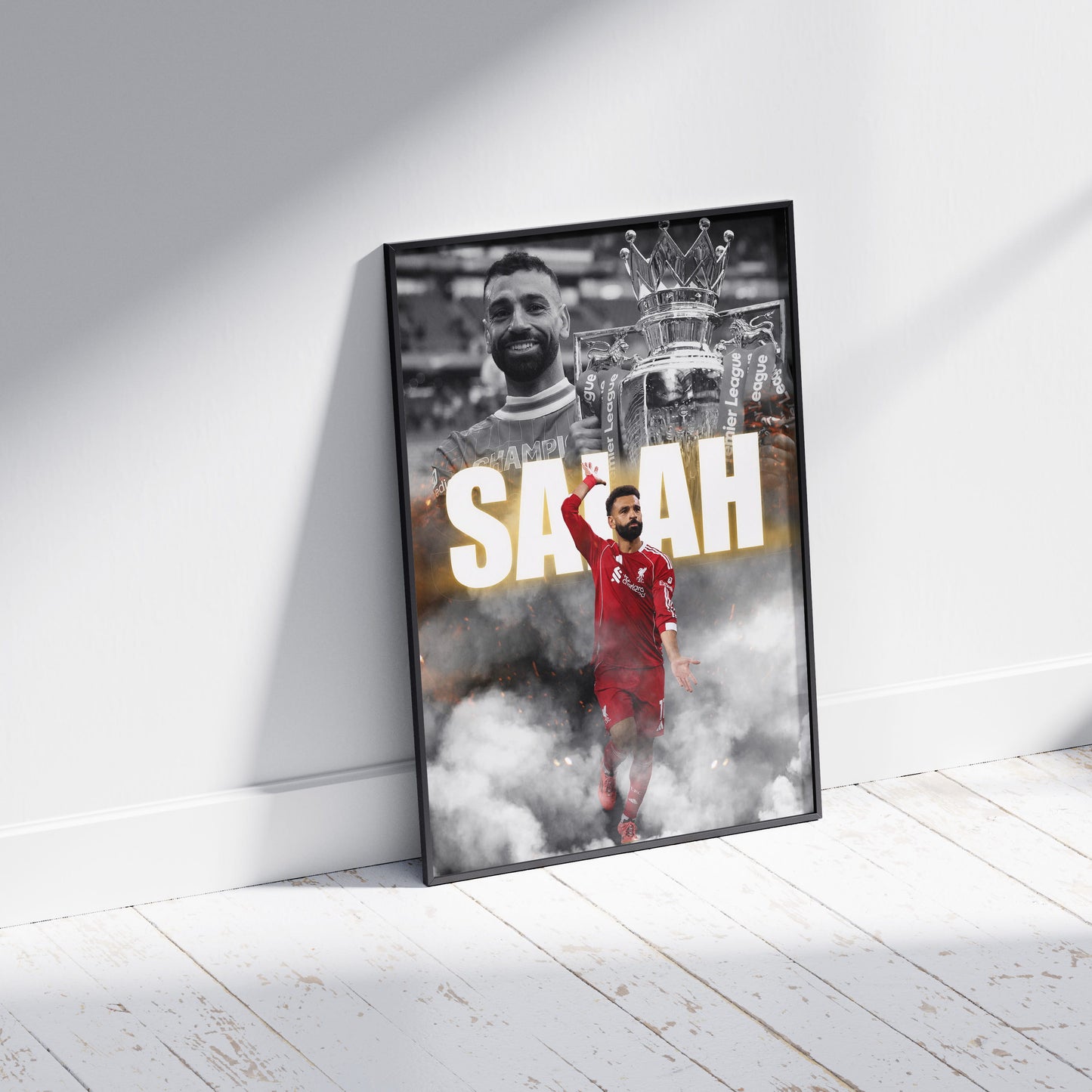 Mo Salah Liverpool Football Poster
