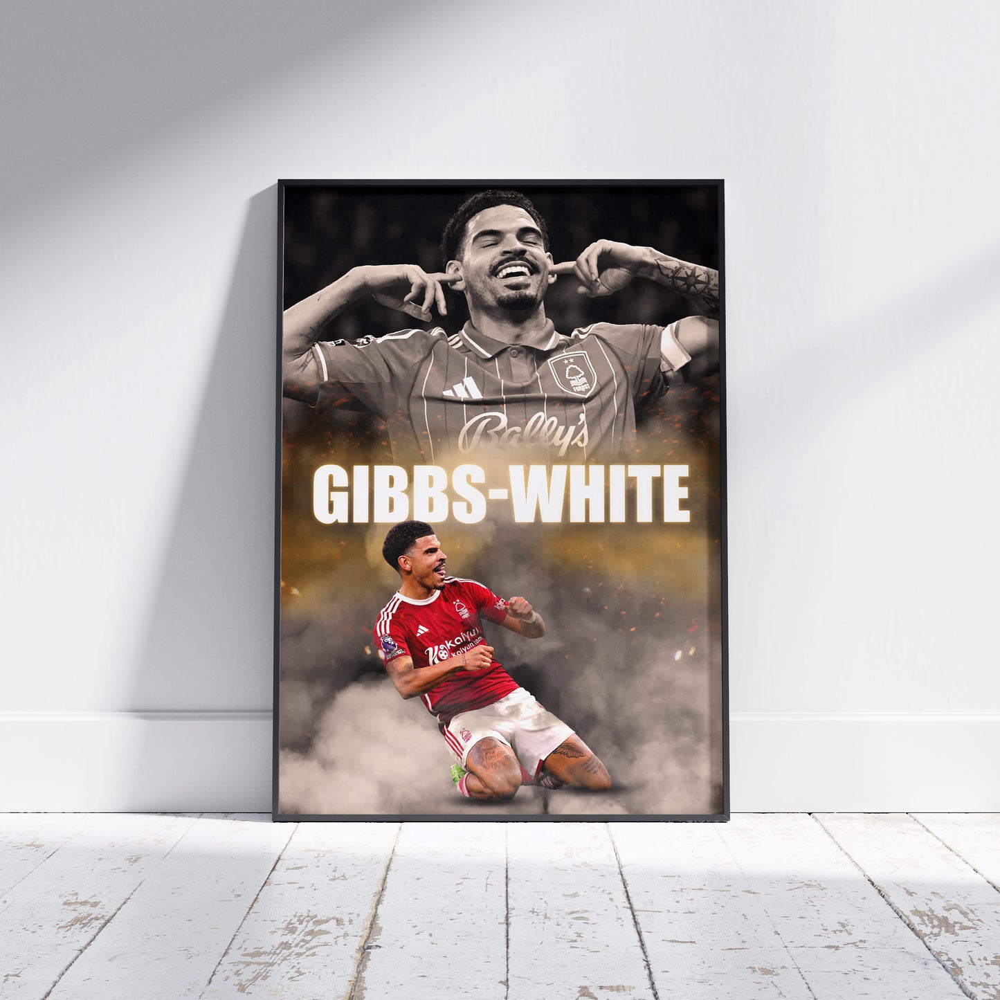 Morgan Gibbs-White Nottingham Forest Poster