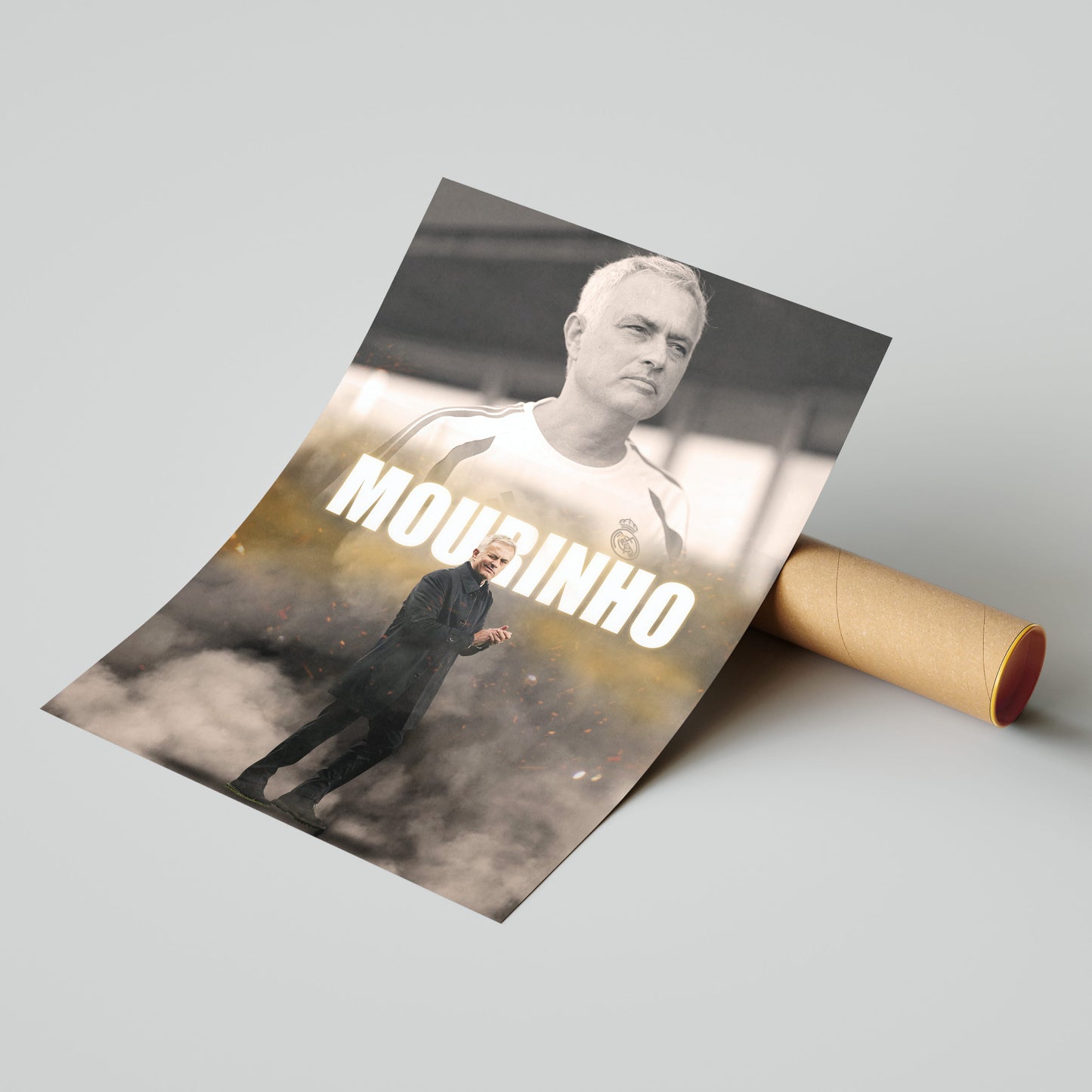 Jose Mourinho Real Madrid Football Poster