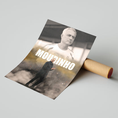 Jose Mourinho Real Madrid Football Poster