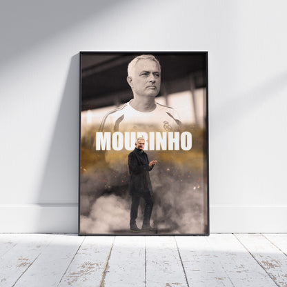 Jose Mourinho Real Madrid Football Poster