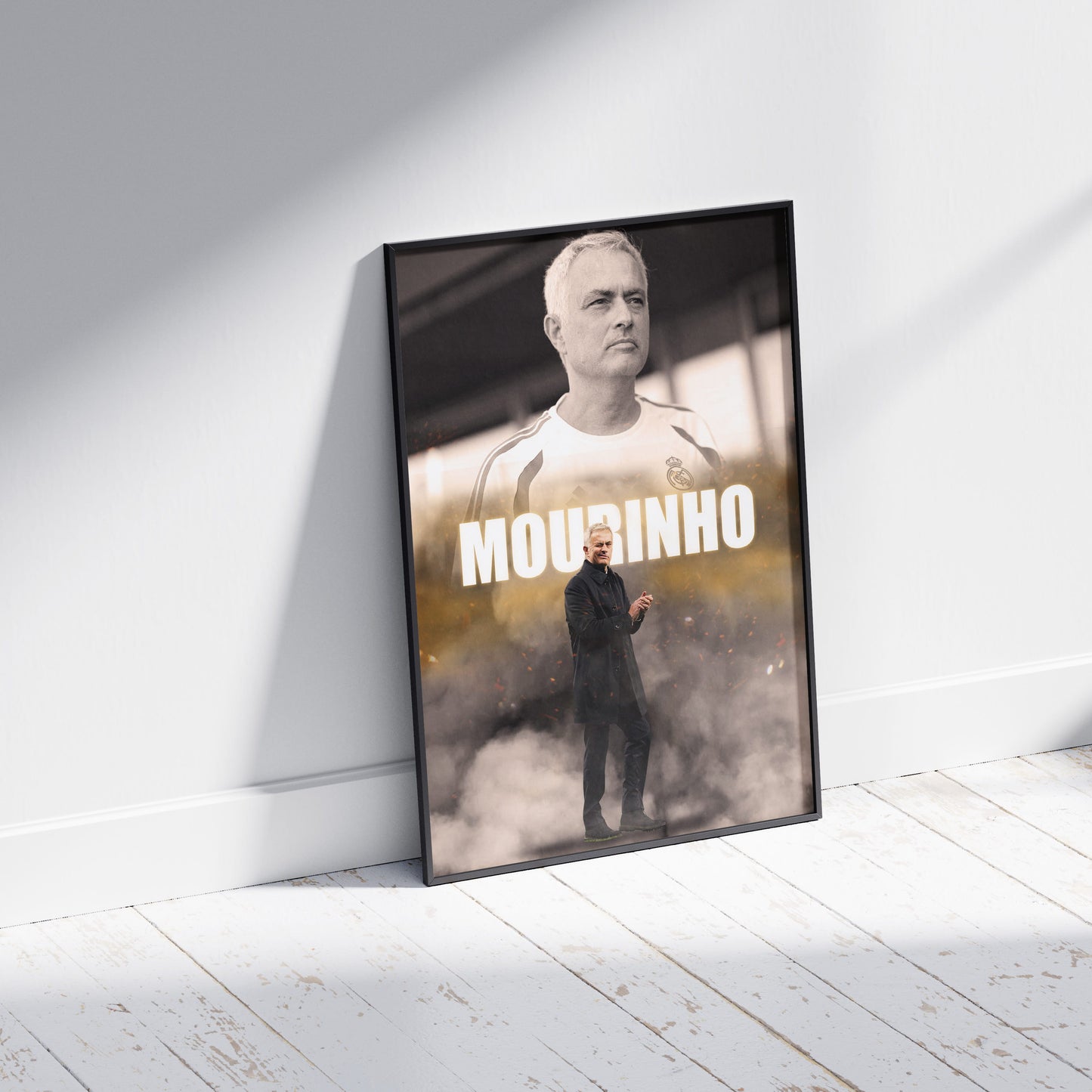 Jose Mourinho Real Madrid Football Poster