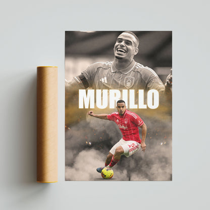 Murillo Nottingham Forest Poster