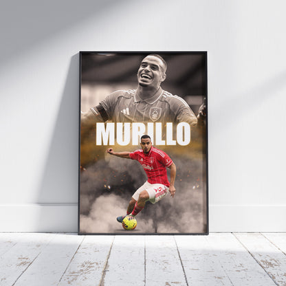 Murillo Nottingham Forest Poster