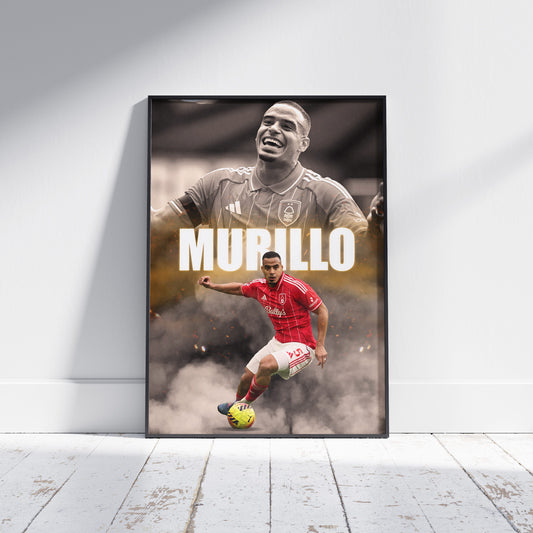 Murillo Nottingham Forest Poster