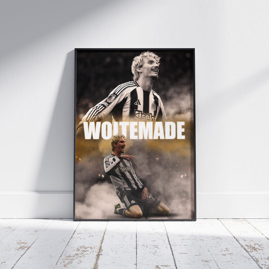 Nick Woltemade Newcastle United Football Poster