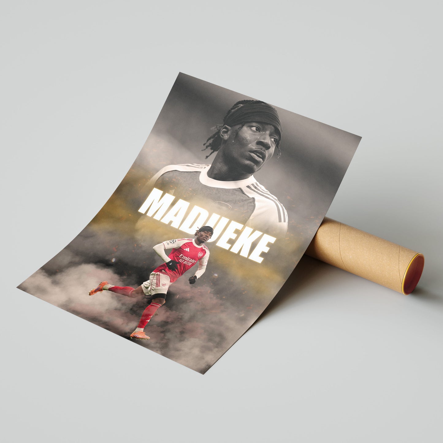 Noni Madueke Arsenal Football Poster
