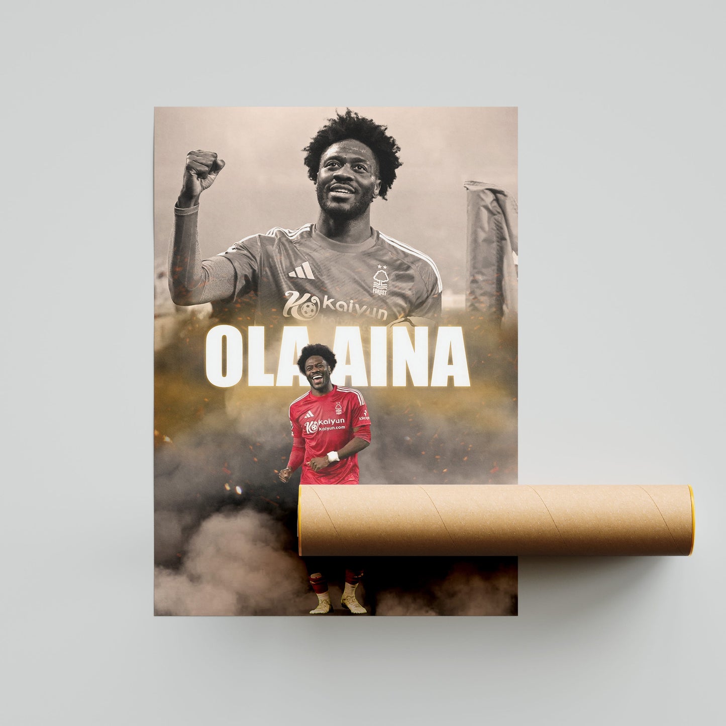 Ola Aina Nottingham Forest Poster