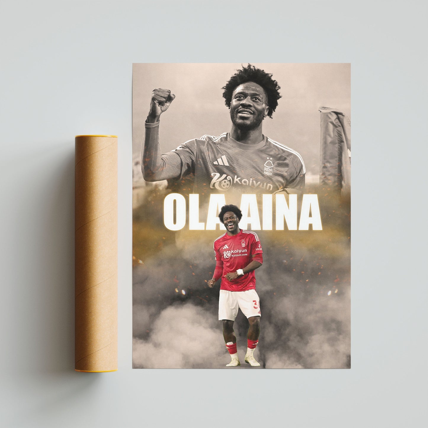 Ola Aina Nottingham Forest Poster