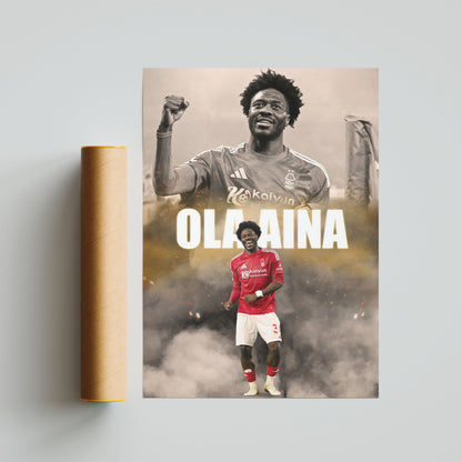 Ola Aina Nottingham Forest Poster