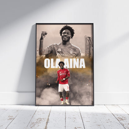 Ola Aina Nottingham Forest Poster