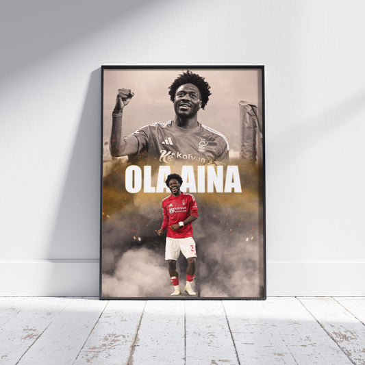 Ola Aina Nottingham Forest Poster