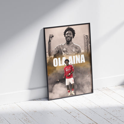 Ola Aina Nottingham Forest Poster