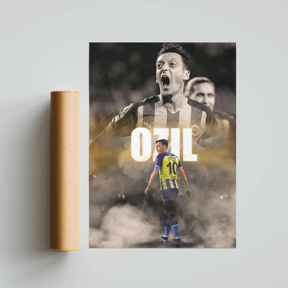 Mesut Ozil Fenerbahce S.K. Football Poster