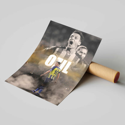 Mesut Ozil Fenerbahce S.K. Football Poster