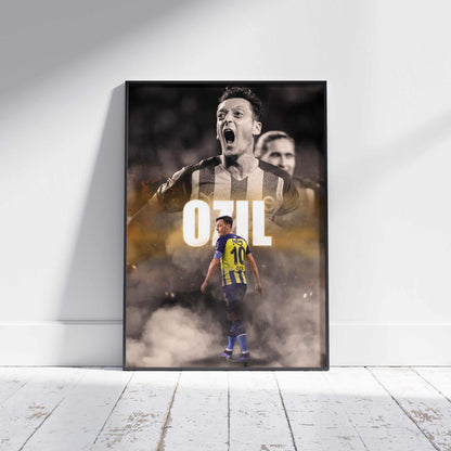 Mesut Ozil Fenerbahce S.K. Football Poster