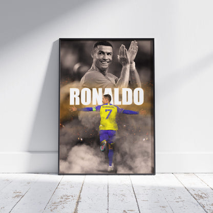 Cristiano Ronaldo Fußballplakat, Real Madrid