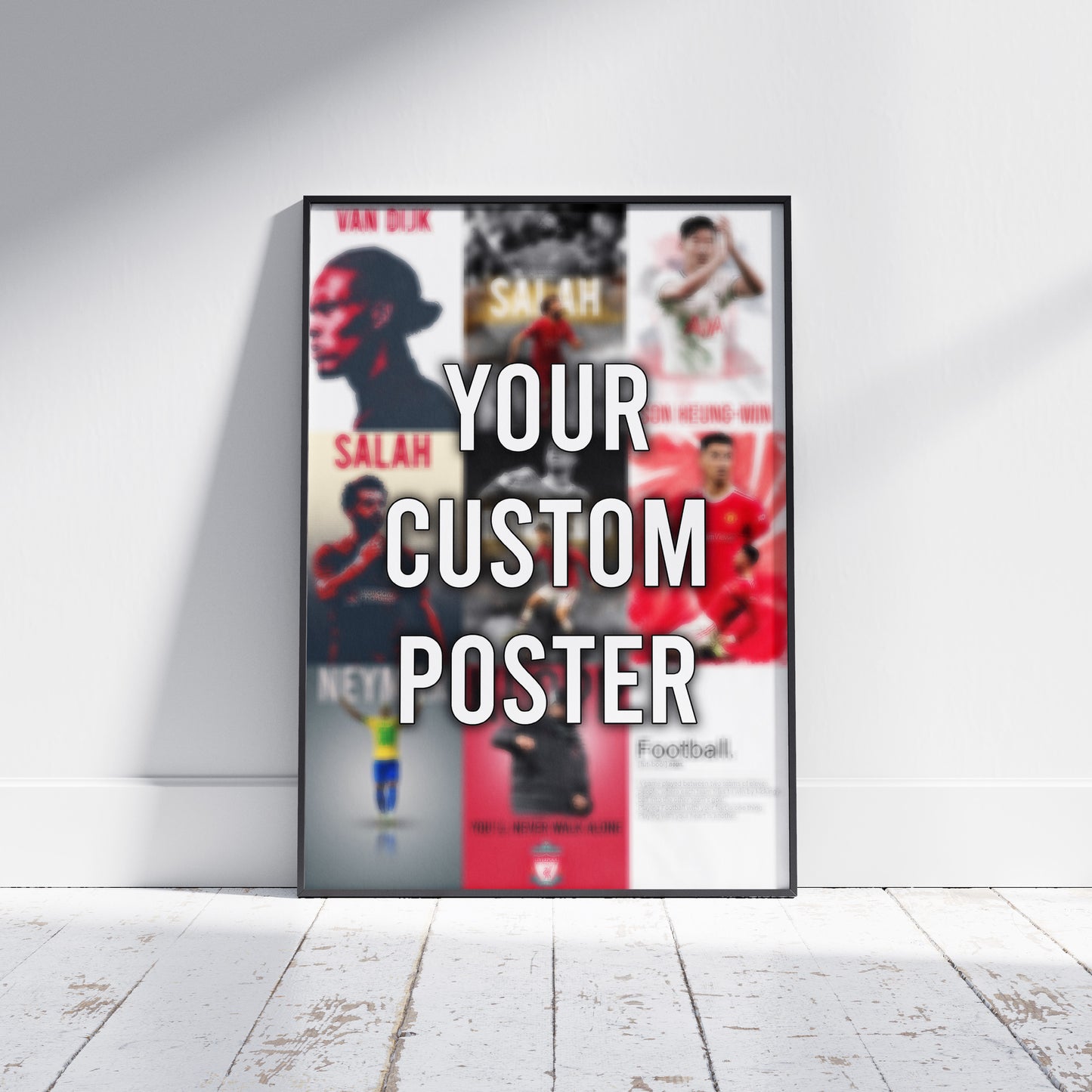 Custom Football Poster