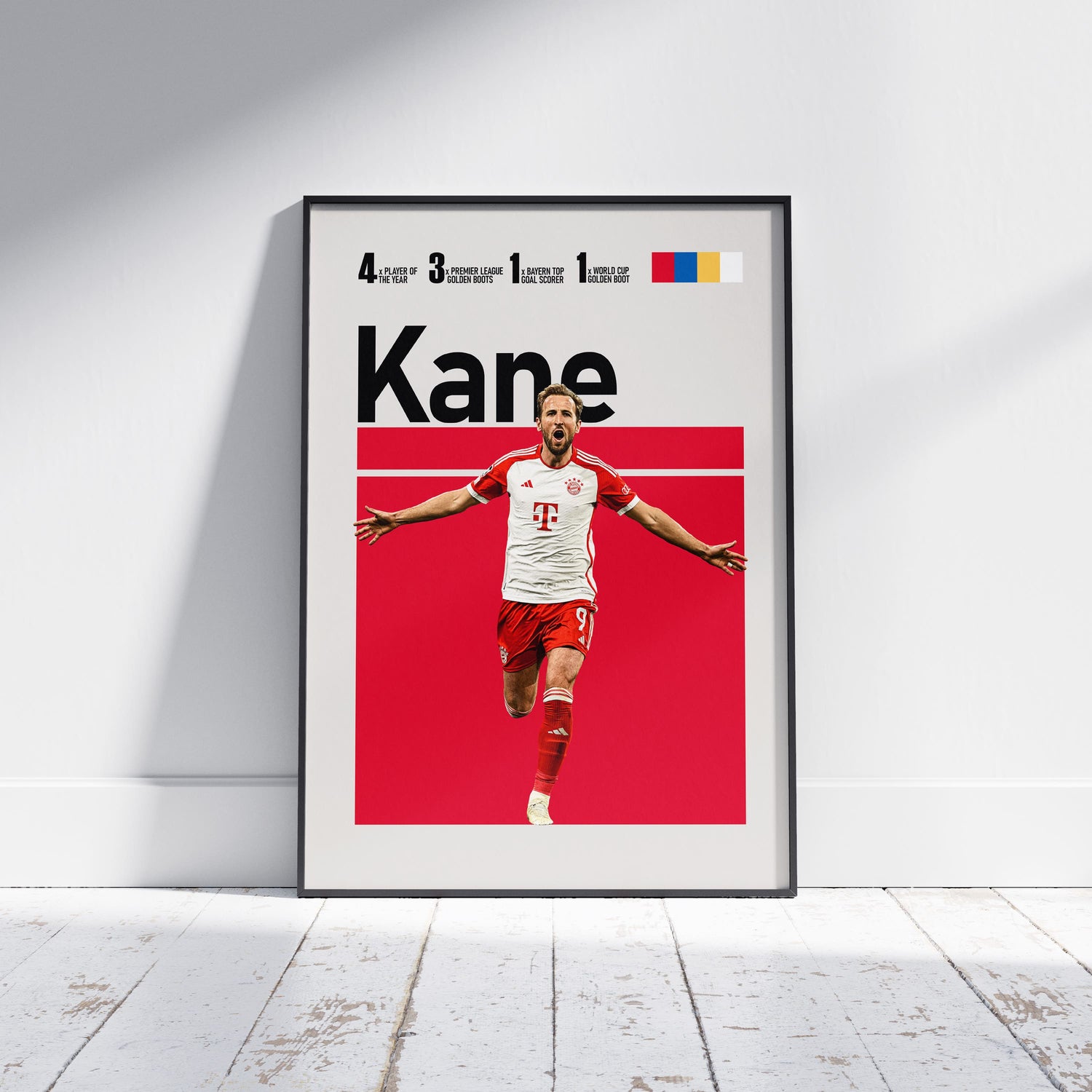 Harry Kane Bayern Munich FC Poster - FootballCorner