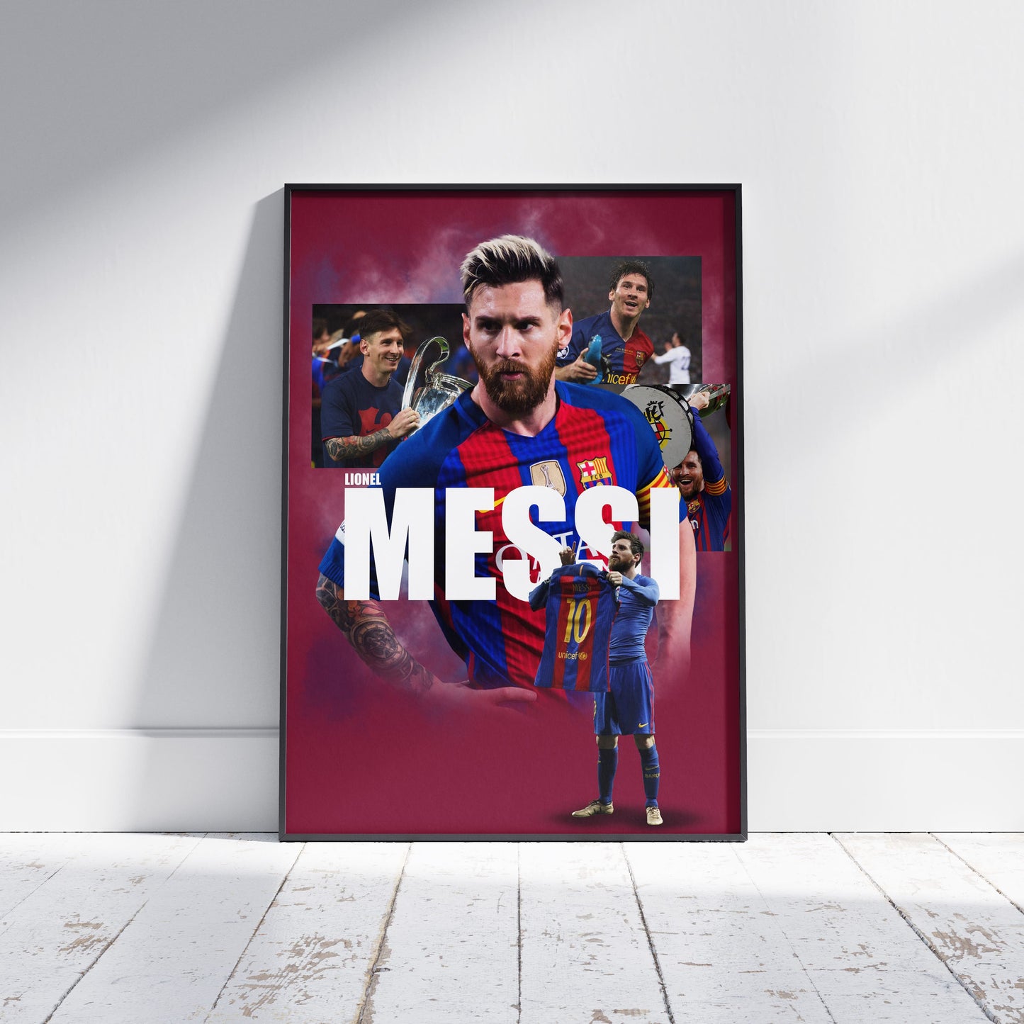 Lionel Messi Barcelona Poster