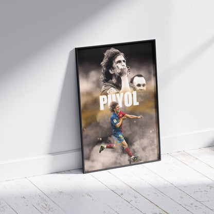 Carles Puyol Barcelona Football Poster