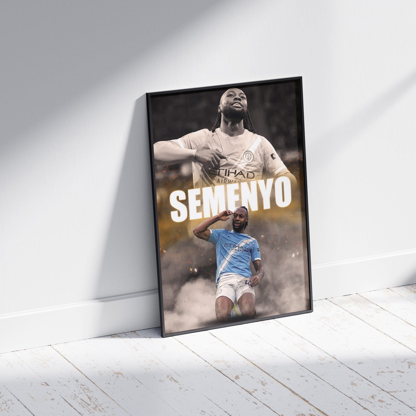 Antoine Semenyo Man City Football Poster