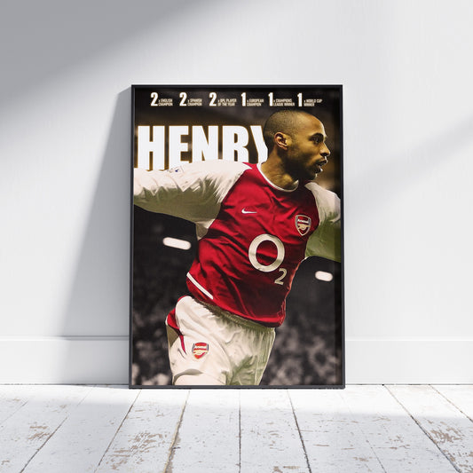 Thierry Henry Arsenal Poster