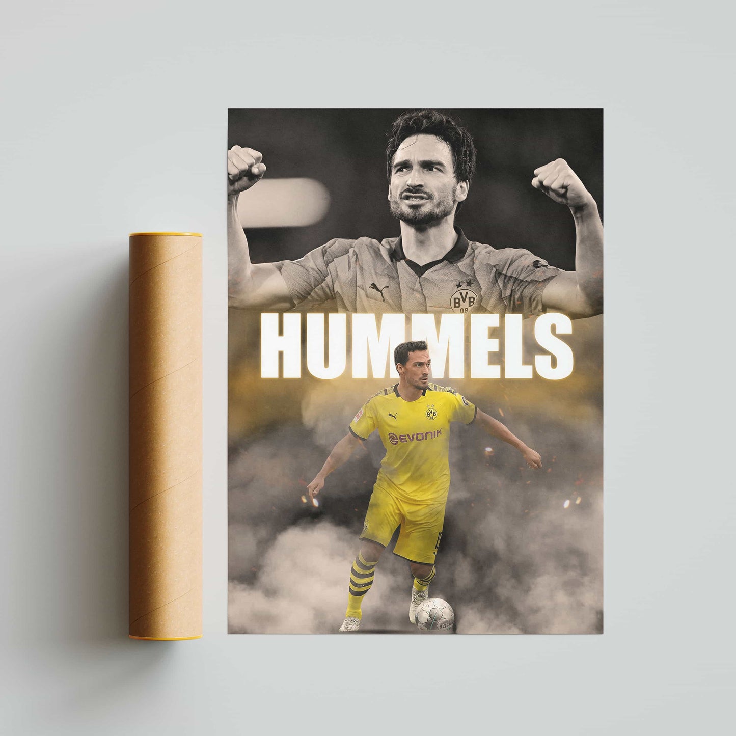 Mats Hummels Borussia Dortmund Poster