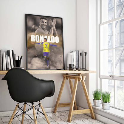 Cristiano Ronaldo Fußballplakat, Real Madrid